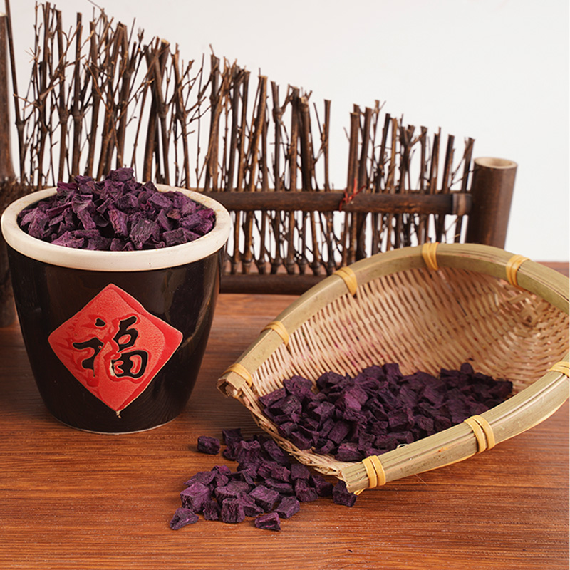 Dehydratovaný fialový sladký brambor Dehydratovaný fialový sladký brambor